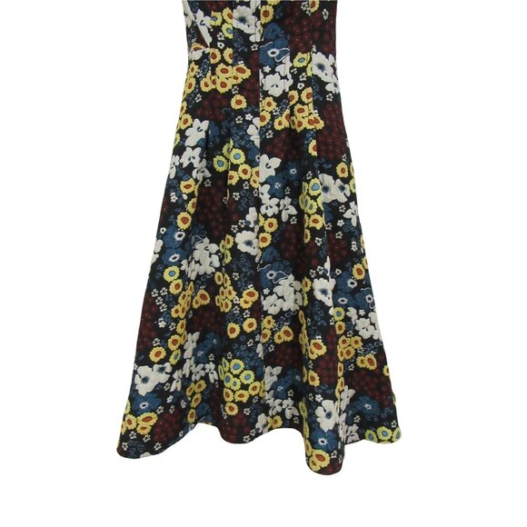 Maeve x Anthropologie Marigold Floral Jacquard Midi Dress – Cottagecore Chic - Picture 5 of 16